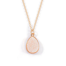 Load image into Gallery viewer, Blue Water Drop Pendant Women's Necklace Neck Decorative Jewelry
