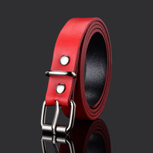 Load image into Gallery viewer, Simple All-Match Pu Small Belt Belt Student Pant Belt Children's Leather Belt
