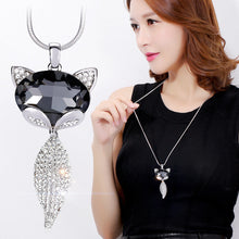 Load image into Gallery viewer, Women's Pendant Crystal Necklace Jewelry Sweater Accessories Pendant for girls
