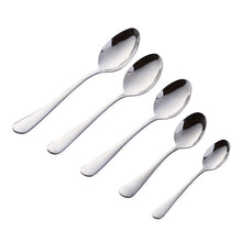 Load image into Gallery viewer, Stainless Steel Tableware Spoon Kitchen Hotel Spoon Household Eating Soup Spoon Coffee Spoon

