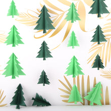 Load image into Gallery viewer, 3pcs/set Christmas Tree Latte Art Hanging Decoration Christmas Window Layout Decoration Supplies
