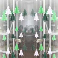 Load image into Gallery viewer, 3pcs/set Christmas Tree Latte Art Hanging Decoration Christmas Window Layout Decoration Supplies

