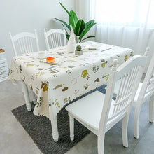 Load image into Gallery viewer, PVC TableCloth Waterproof Oil-Proof Fresh Plaid Tablecloth
