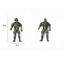 Load image into Gallery viewer, 4cps 5-Joint Soldier 9cm Soldier Special Forces Soldier Boy Static Model Sand Table Toy
