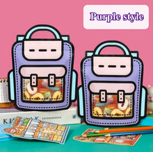 Load image into Gallery viewer, 10PCS~100PCS Plastic Cartoon Portable Ziplock Bags Kindergarten Child Snack Wedding Sugar Gifts Birthday Present Handbag Pouches
