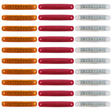 Load image into Gallery viewer, 10PCS 9 SMD Light Oval Clearance Trailer 24V Truck Lorry Caravan Camion LED Side Marker Indicator Lamp 12V Luces Remolque
