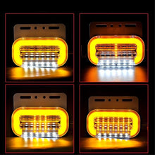 Load image into Gallery viewer, 10Pcs Trailer Clearance Lights 24V LED Marker Lights For Trucks Lighting Van Side Lights Red White Amber Blue Green
