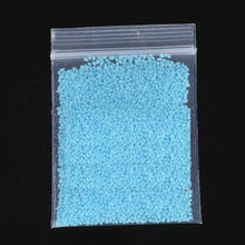 Load image into Gallery viewer, 10g Party DIY Fluorescent Super luminous Particles Glow Pigment Bright Gravel Noctilucent Sand Glowing in the Dark Sand Powder
