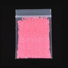Load image into Gallery viewer, 10g Party DIY Fluorescent Super luminous Particles Glow Pigment Bright Gravel Noctilucent Sand Glowing in the Dark Sand Powder
