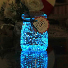 Load image into Gallery viewer, 10g Party DIY Fluorescent Super luminous Particles Glow Pigment Bright Gravel Noctilucent Sand Glowing in the Dark Sand Powder
