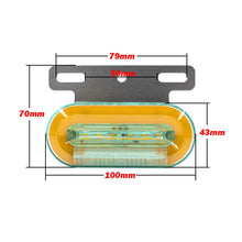 Load image into Gallery viewer, 10pcs 12V 24V 24 LED Car Side Marker Lights External Lights Signal Indicator Lamp Warning Tail Light 3 Modes Truck Trailer Lorry
