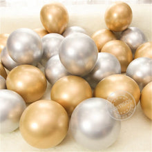 Load image into Gallery viewer, 10pcs 5/10/12inch Glossy Metal Pearl Latex Balloons Thick Chrome Metallic Colors helium Air Balls Globos Birthday Party Decor
