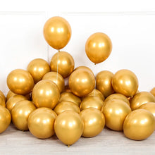 Load image into Gallery viewer, 10pcs 5/10/12inch Glossy Metal Pearl Latex Balloons Thick Chrome Metallic Colors helium Air Balls Globos Birthday Party Decor
