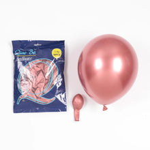 Load image into Gallery viewer, 10pcs 5/10/12inch Glossy Metal Pearl Latex Balloons Thick Chrome Metallic Colors helium Air Balls Globos Birthday Party Decor
