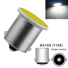 Load image into Gallery viewer, 10pcs Car LED Lights 1156 BA15S COB*12SMD Truck DRL Daytime Running Lamp 1157 BAY15D Brake Stop Signal Bulbs 24V Accessories T10
