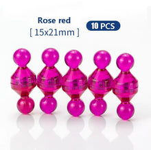 Load image into Gallery viewer, 10pcs Push pin Office thumbtack Strong Neodymium Magnets Cones magnets Super Magnet pinboard  Chess Magnetic push pins
