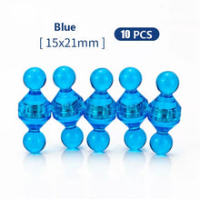 Load image into Gallery viewer, 10pcs Push pin Office thumbtack Strong Neodymium Magnets Cones magnets Super Magnet pinboard  Chess Magnetic push pins
