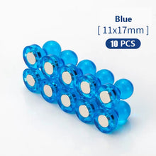 Load image into Gallery viewer, 10pcs Push pin Office thumbtack Strong Neodymium Magnets Cones magnets Super Magnet pinboard  Chess Magnetic push pins
