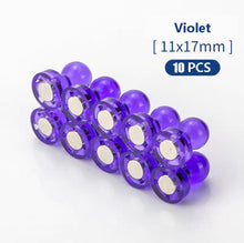 Load image into Gallery viewer, 10pcs Push pin Office thumbtack Strong Neodymium Magnets Cones magnets Super Magnet pinboard  Chess Magnetic push pins
