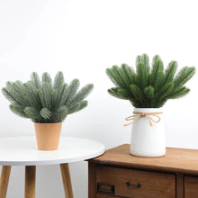 Load image into Gallery viewer, 10pcs/lot Artificial Pine Needles Artificial Flowers Office Desktop Decoration Christmas Home Party Wedding Garden Decoration
