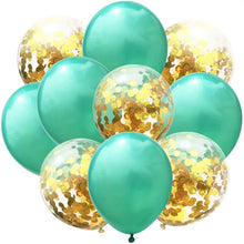 Load image into Gallery viewer, 10pcs/lot Glitter Confetti Latex Balloons Romantic Wedding Decoration Baby Shower Birthday Party Decor Clear Air Balloons
