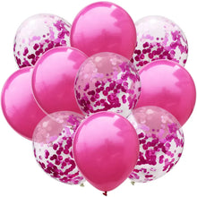 Load image into Gallery viewer, 10pcs/lot Glitter Confetti Latex Balloons Romantic Wedding Decoration Baby Shower Birthday Party Decor Clear Air Balloons
