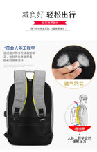Load image into Gallery viewer, Men's business casual password lock anti-theft backpack
