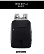 Load image into Gallery viewer, Men's business casual password lock anti-theft backpack
