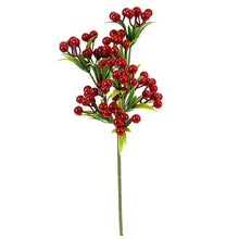 Load image into Gallery viewer, 6Pcs Simulation Foam Fruit Christmas Berry Home Decoration Artificial Simulation Plant Blueberry Fruit
