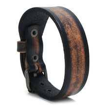 Load image into Gallery viewer, Retro Cattle Leather Bracelet Simple Men's Leather Ornament

