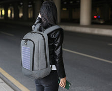 Load image into Gallery viewer, Men's business trip solar charging backpack
