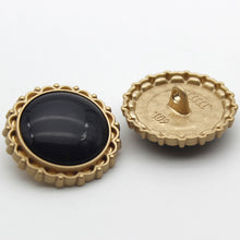 Load image into Gallery viewer, 5pcs/set Metal Button Pearl Square Buckle French Sweater Coat Decoration Button
