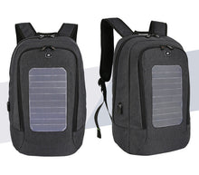Load image into Gallery viewer, Men's business trip solar charging backpack
