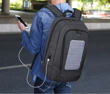 Load image into Gallery viewer, Men's business trip solar charging backpack
