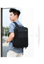 Load image into Gallery viewer, Three-piece men's large sports travel bag with nylon backpack
