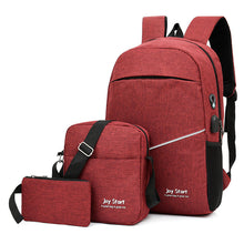 Load image into Gallery viewer, Large Sport Swagger Bag Fashionable Backpack Black Grey
