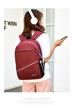 Load image into Gallery viewer, Large Sport Swagger Bag Fashionable Backpack Black Grey
