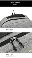 Load image into Gallery viewer, Three-piece men's large sports travel bag with nylon backpack
