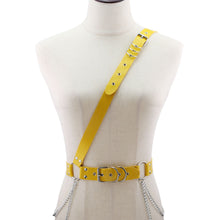 Load image into Gallery viewer, Women's Men's Belt Chain Fashion Leather Pin Buckle Chain Belt Belt Strap
