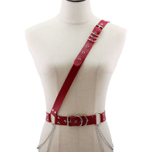 Load image into Gallery viewer, Women's Men's Belt Chain Fashion Leather Pin Buckle Chain Belt Belt Strap
