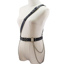 Load image into Gallery viewer, Women's Men's Belt Chain Fashion Leather Pin Buckle Chain Belt Belt Strap
