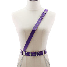 Load image into Gallery viewer, Women's Men's Belt Chain Fashion Leather Pin Buckle Chain Belt Belt Strap
