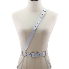 Load image into Gallery viewer, Women's Men's Belt Chain Fashion Leather Pin Buckle Chain Belt Belt Strap
