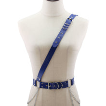 Load image into Gallery viewer, Women's Men's Belt Chain Fashion Leather Pin Buckle Chain Belt Belt Strap
