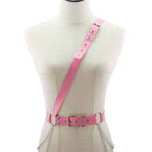 Load image into Gallery viewer, Women's Men's Belt Chain Fashion Leather Pin Buckle Chain Belt Belt Strap
