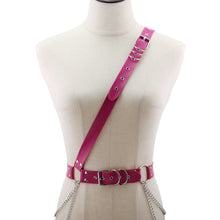 Load image into Gallery viewer, Women's Men's Belt Chain Fashion Leather Pin Buckle Chain Belt Belt Strap

