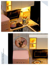 Load image into Gallery viewer, DIY House Making Mini 3D 3D Puzzle Model Children's Wooden Toys Birthday Gift
