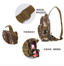 Load image into Gallery viewer, Men's Messenger bag sports camouflage shoulder bag

