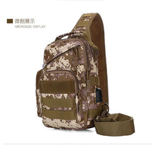 Load image into Gallery viewer, Men's Messenger bag sports camouflage shoulder bag

