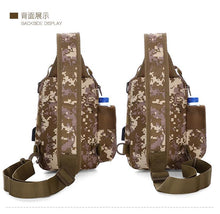 Load image into Gallery viewer, Men's Messenger bag sports camouflage shoulder bag
